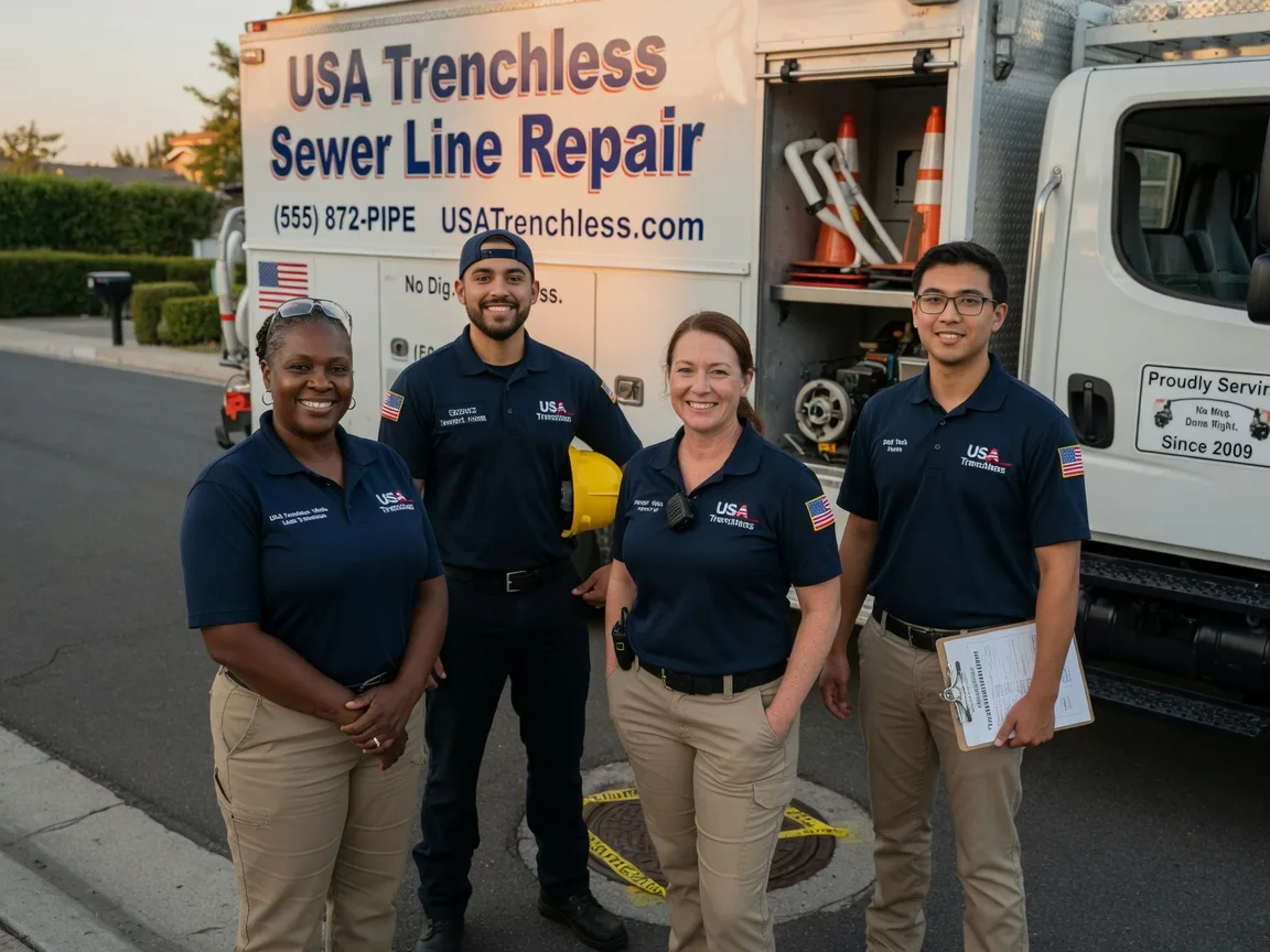 Sewer Line Repair company in Leo, IN